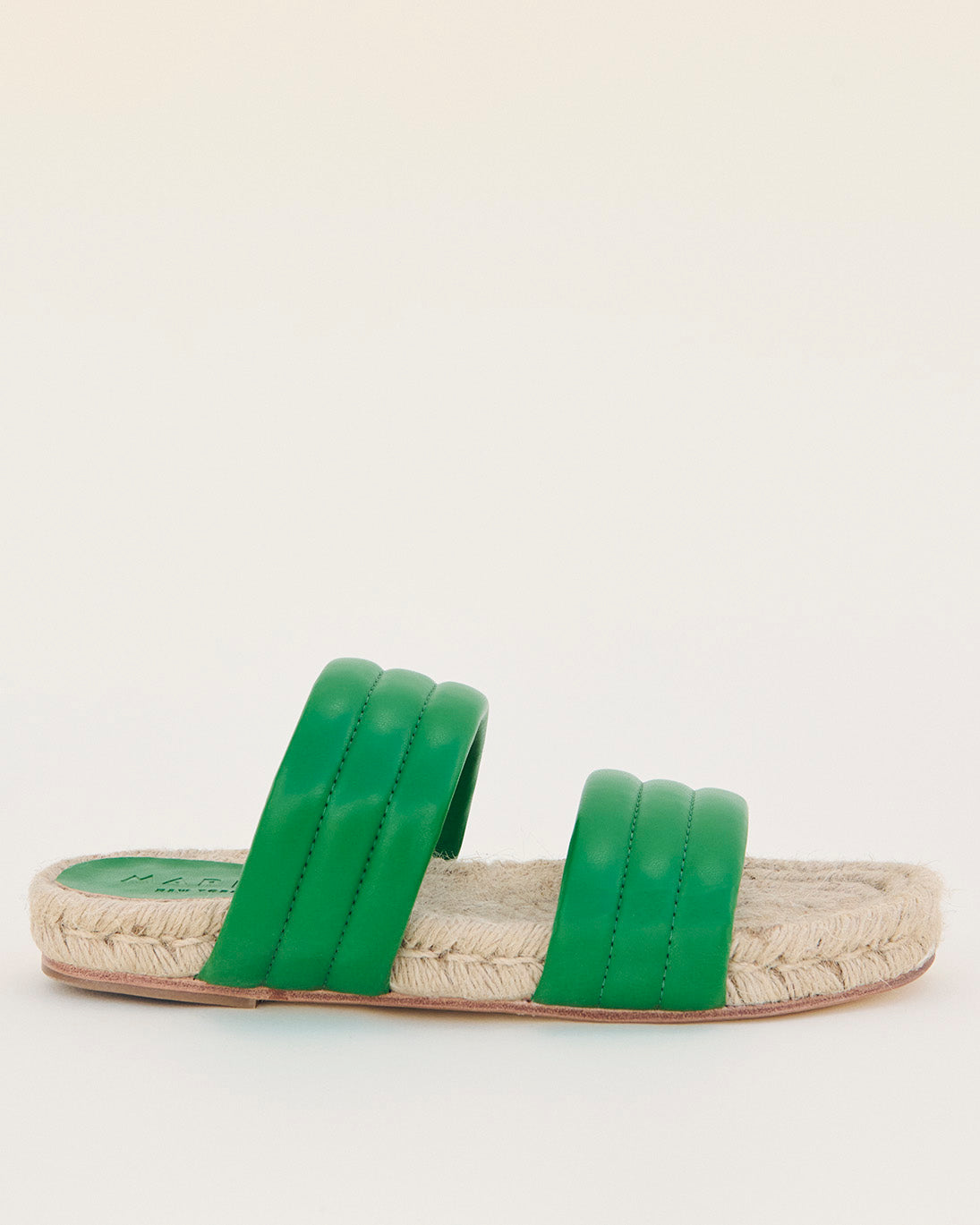 GEPOLSTERTE ESPADRILLE Grün