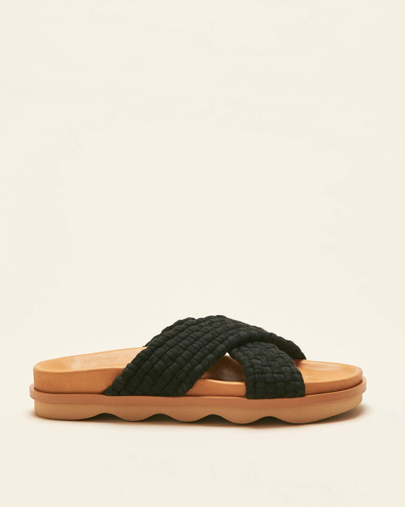 CROSS OVER WAVE SOLE - BLACK