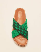 CROSS OVER WAVE SOLE - GREEN/DARK GREEN