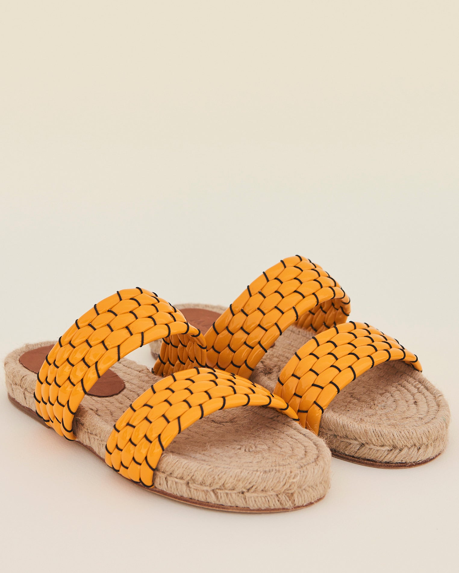 DOBLE BANDA ESPADRILLE - YELLOW