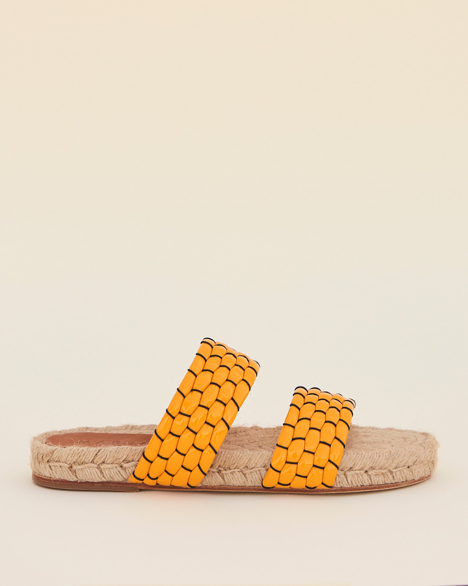 DOBLE BANDA ESPADRILLE - YELLOW