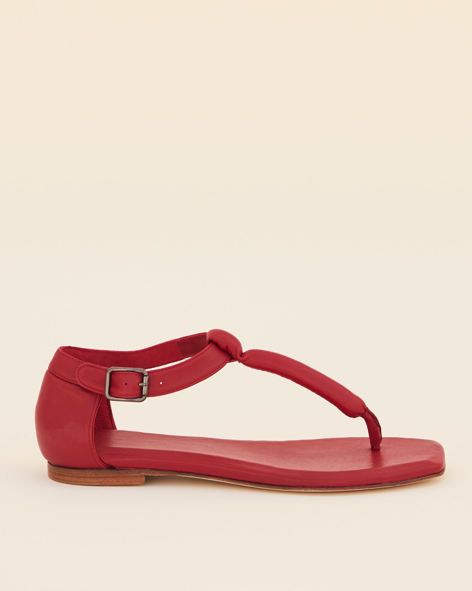 【PORTERNA】Mocheu split sandals Leather Multiple Sole Sandals – La Garçonne