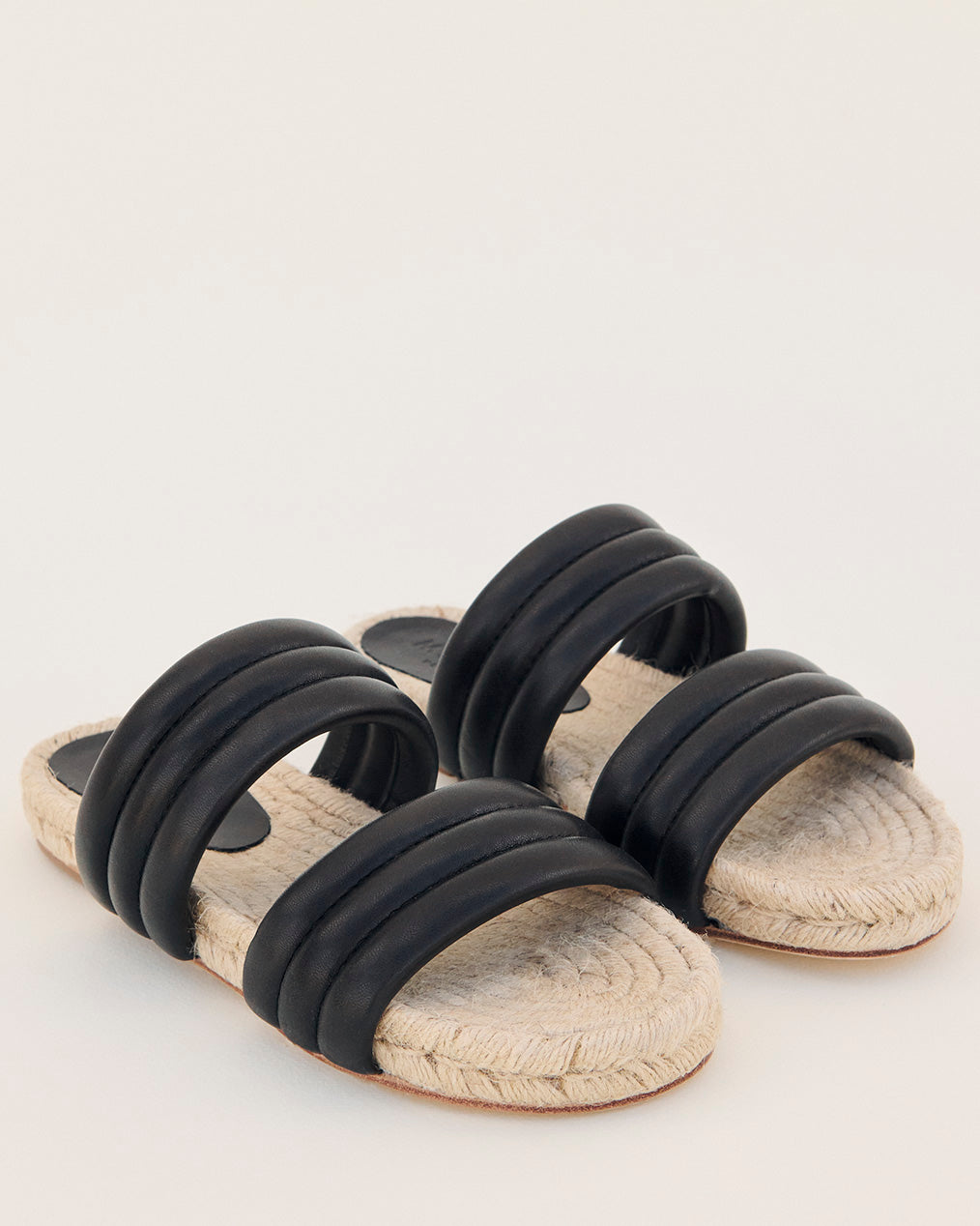 DOBLE BANDA ESPADRILLE - BLACK