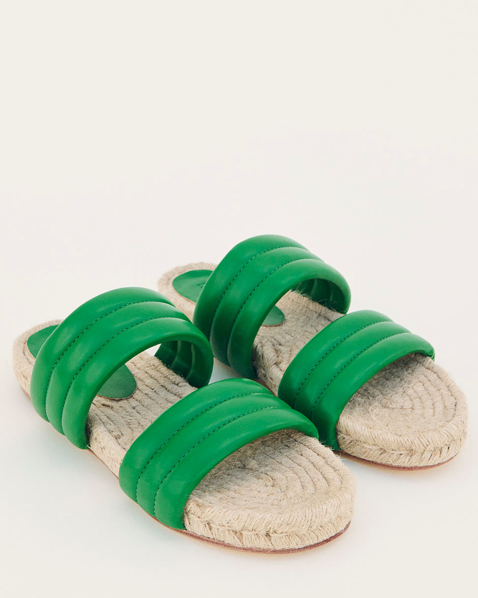 DOBLE BANDA ESPADRILLE - GREEN