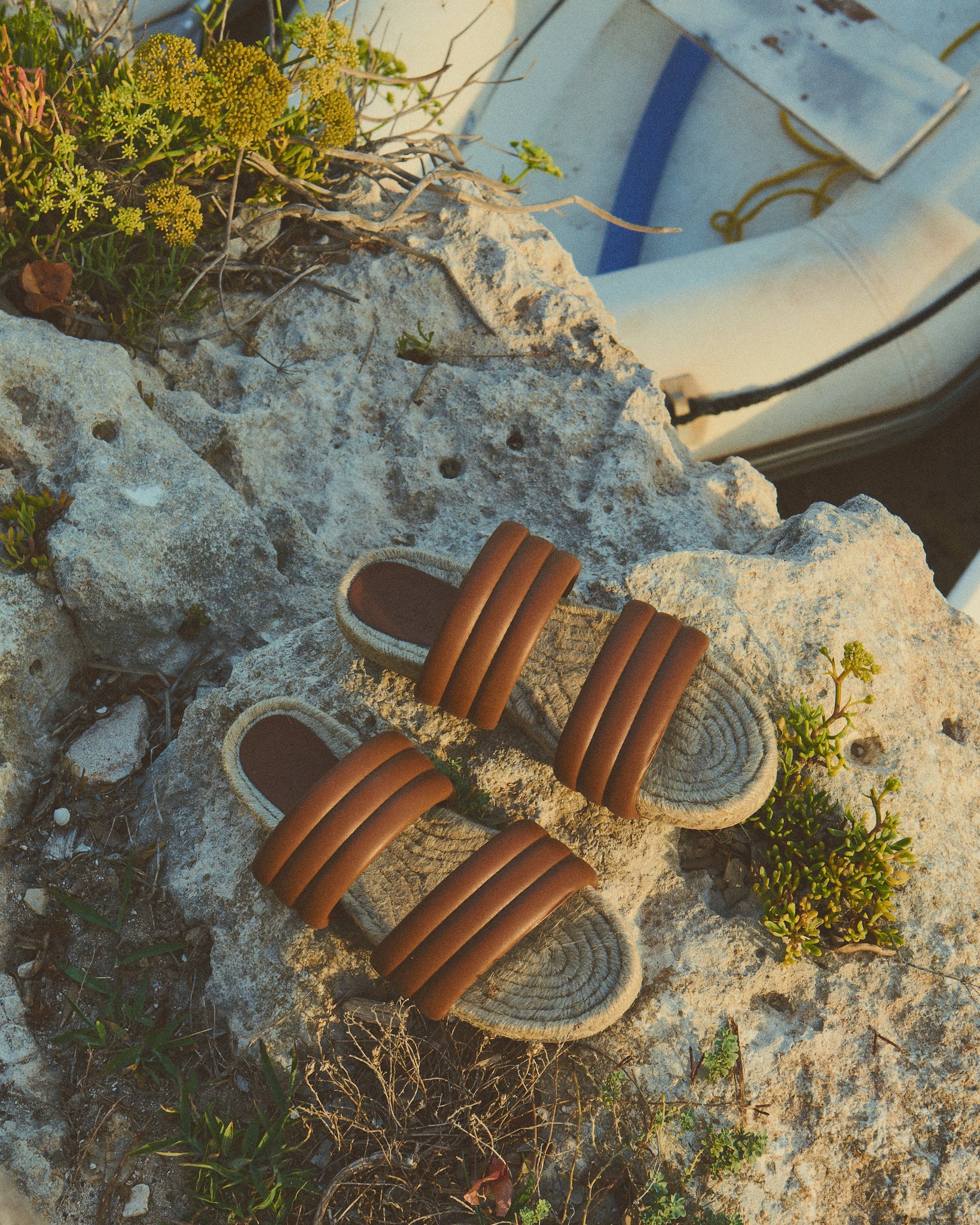 DOBLE BANDA ESPADRILLE - BROWN