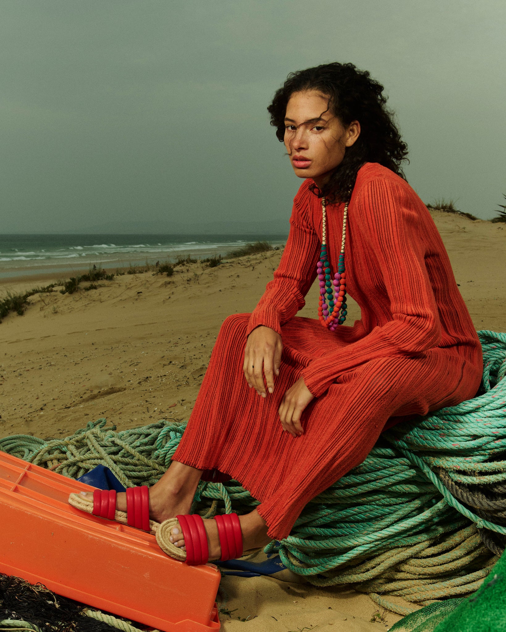 DOBLE BANDA ESPADRILLE - RED